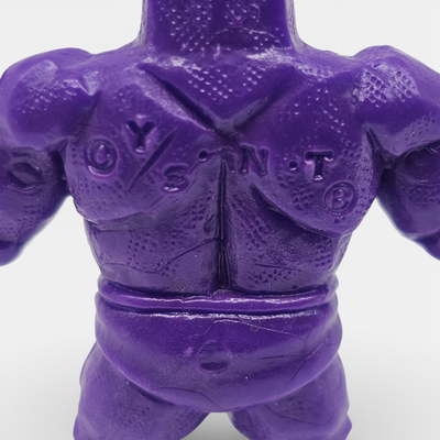 Vintage Purple M.U.S.C.L.E. #081 Amelman Kinnikuman Muscle Men Mattel - Image 3