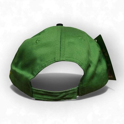 John Deere Cap Power Pac Embroidered Baseball Hat Men Black Green NEW Adjustable - Image 2