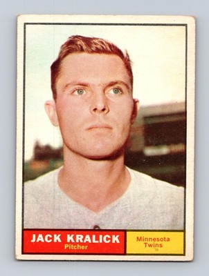 1961 Topps #36 Jack Kralick