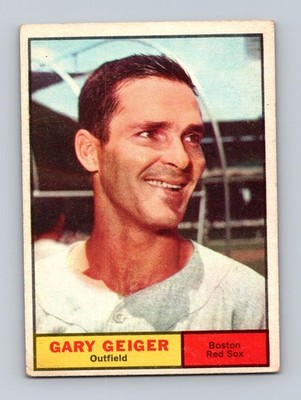 1961 Topps #33 Gary Geiger