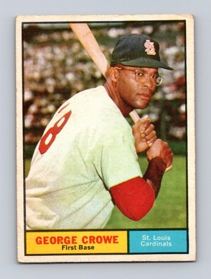 1961 Topps #52 George Crowe