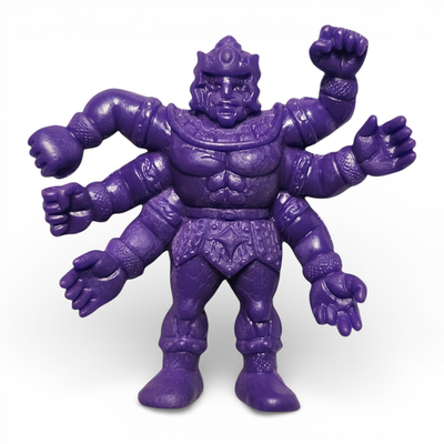 Vintage Purple M.U.S.C.L.E. #129 Ashuraman(C) Kinnikuman Muscle Men Mattel