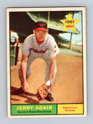 1961 Topps #71 Jerry Adair