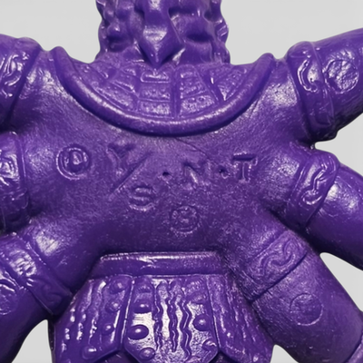 Vintage Purple M.U.S.C.L.E. #129 Ashuraman(C) Kinnikuman Muscle Men Mattel - Image 3