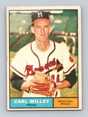 1961 Topps #105 Carl Willey