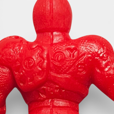 Vintage Red M.U.S.C.L.E. #220 Devil Magician Kinnikuman Muscle Men Mattel - Image 3