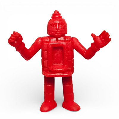 Vintage Red M.U.S.C.L.E. #044 Benkiman(A) Kinnikuman Muscle Men Mattel