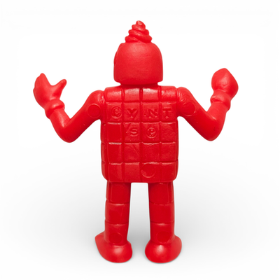 Vintage Red M.U.S.C.L.E. #044 Benkiman(A) Kinnikuman Muscle Men Mattel - Image 2