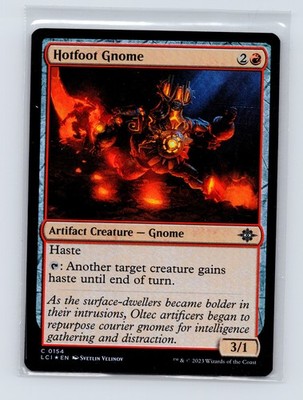The Lost Caverns of Ixalan #154 Hotfoot Gnome - Foil