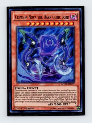 The Dark Side of Dimensions #MVP1-EN039 Crimson Nova the Dark Cubic Lord