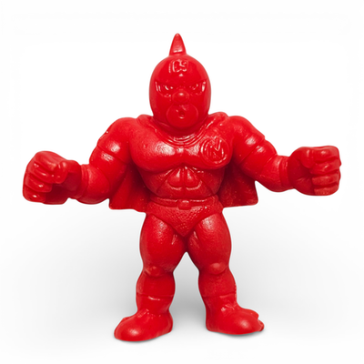 Vintage Red M.U.S.C.L.E. #017 Kinnikuman (B) Kinnikuman Muscle Men Mattel