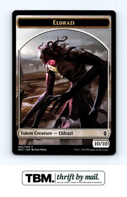 2015 Magic the Gathering Battle for Zendikar #1 Eldrazi Token