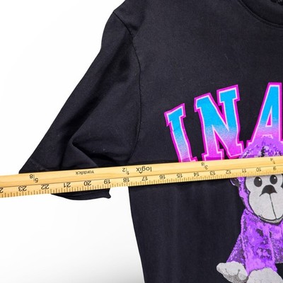 Inaka Power Gorilla Graphic T-Shirt Mens Small Black Excellent - Image 5