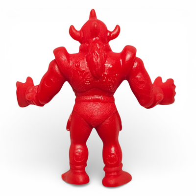 Vintage Red M.U.S.C.L.E. #021 Akuma Shogun(A) Kinnikuman Muscle Men Mattel - Image 2
