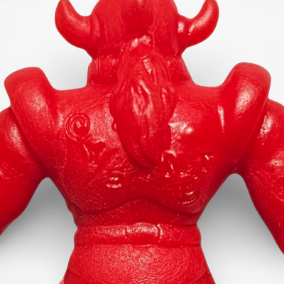 Vintage Red M.U.S.C.L.E. #021 Akuma Shogun(A) Kinnikuman Muscle Men Mattel - Image 3
