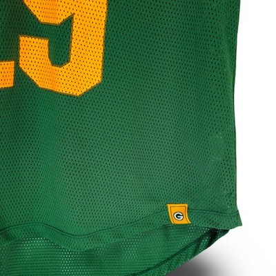 Fanatics Green Bay Packers Jersey Womens Large Green NFL Football Excellent - Image 3