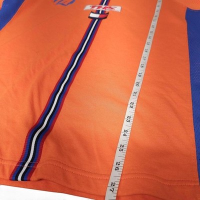 Vintage Tommy Sport Orange Blue 85 Graphic T-Shirt Men's M Mesh EXCELLENT - Image 8