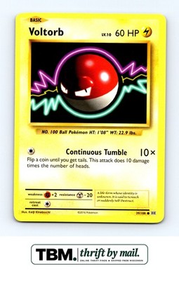 2016 Pokemon XY - Evolutions #39/108 Voltorb