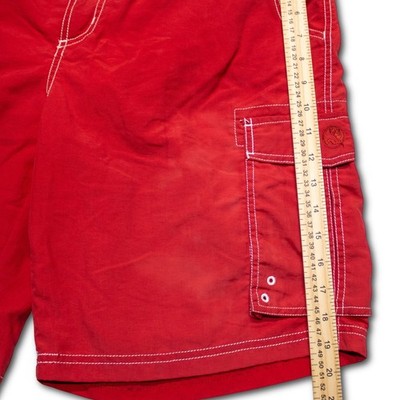 Gander Mountain Guide Series Cargo Board Shorts Mens Large Red - Image 4