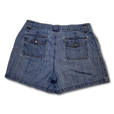 L.A. Blues Denim Shorts Womens 14 Blue Excellent - Image 2