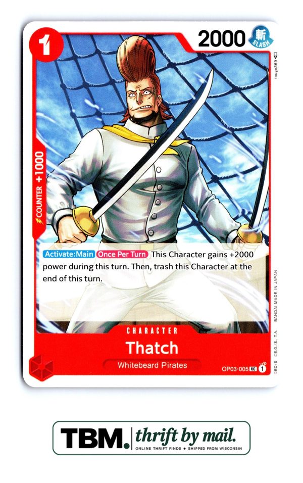 2023 One Piece Pillars of Strength #OP03-005 Thatch