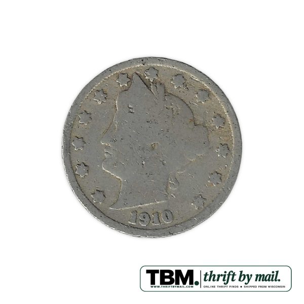 1910 Liberty Head Nickel Fine