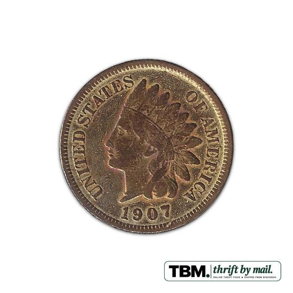 1907 Indian Head Cent Extremely Fine