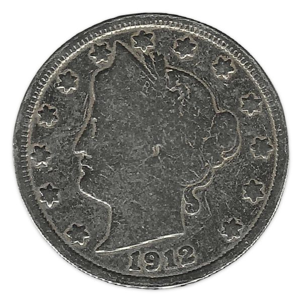 1912 Liberty Head Nickel Fine