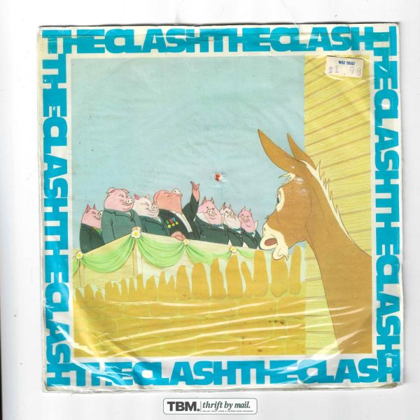 The Clash English Civil War Pressure Drop 7" Vinyl Single 45 RPM 1979 Good