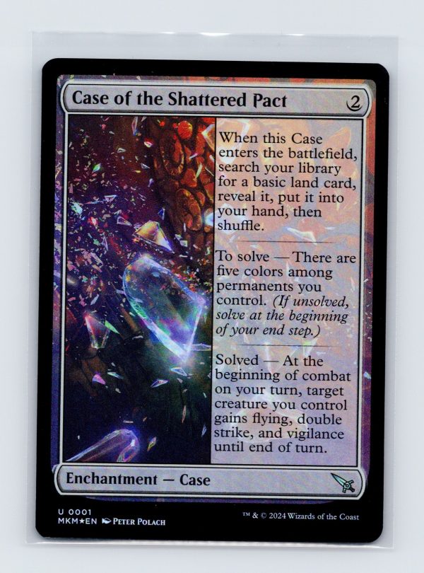 Murders at Karlov Manor #1 Case of the Shattered Pact - Foil