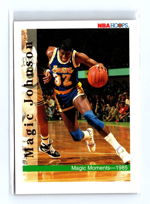 1992-93 Hoops #329 Magic Johnson