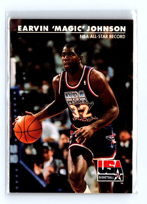 1992 SkyBox USA #34 Earvin "Magic" Johnson