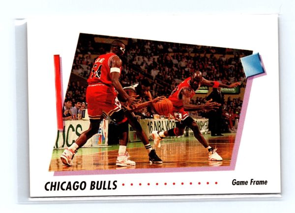 1991-92 SkyBox #408 Chicago Bulls