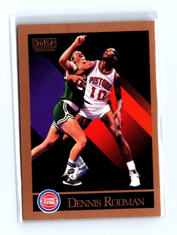 1990-91 SkyBox #91 Dennis Rodman