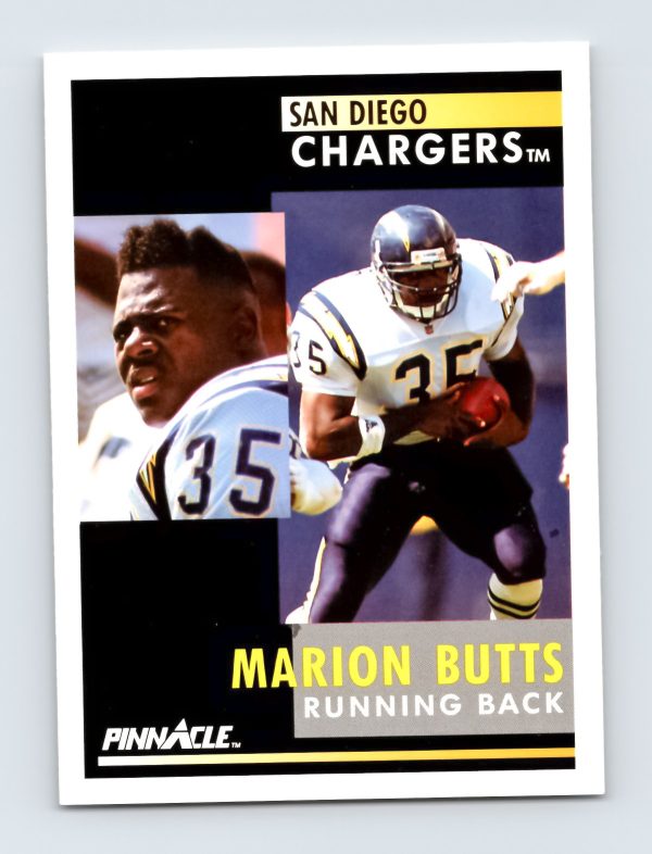 1991 Pinnacle #105 Marion Butts