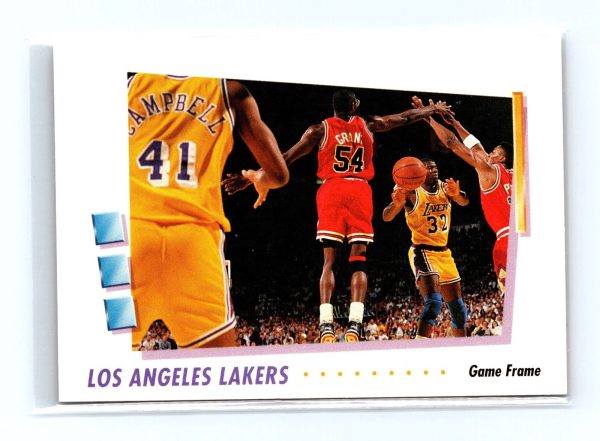 1991-92 SkyBox #417 Los Angeles Lakers