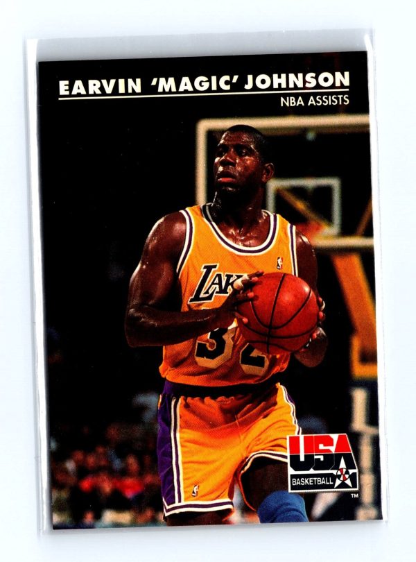 1992 SkyBox USA #36 Earvin "Magic" Johnson