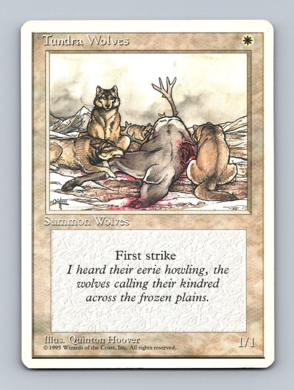 Fourth Edition Tundra Wolves
