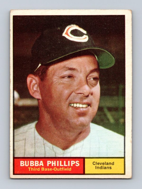 1961 Topps #101 Bubba Phillips