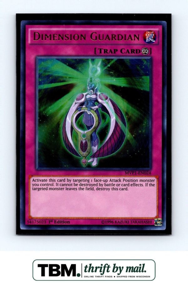 2016 Yugioh #MVP1-EN024 Dimension Guardian Foil