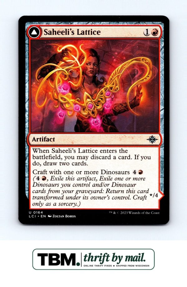 2023 Magic the Gathering The Lost Caverns of Ixalan #164 Saheeli's Lattice