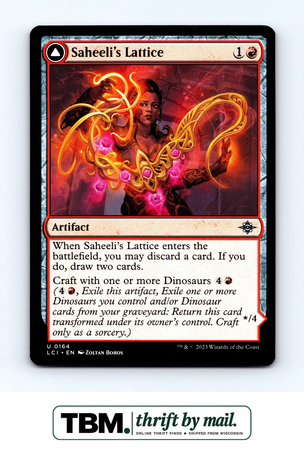 2023 Magic the Gathering The Lost Caverns of Ixalan #164 Saheeli's Lattice