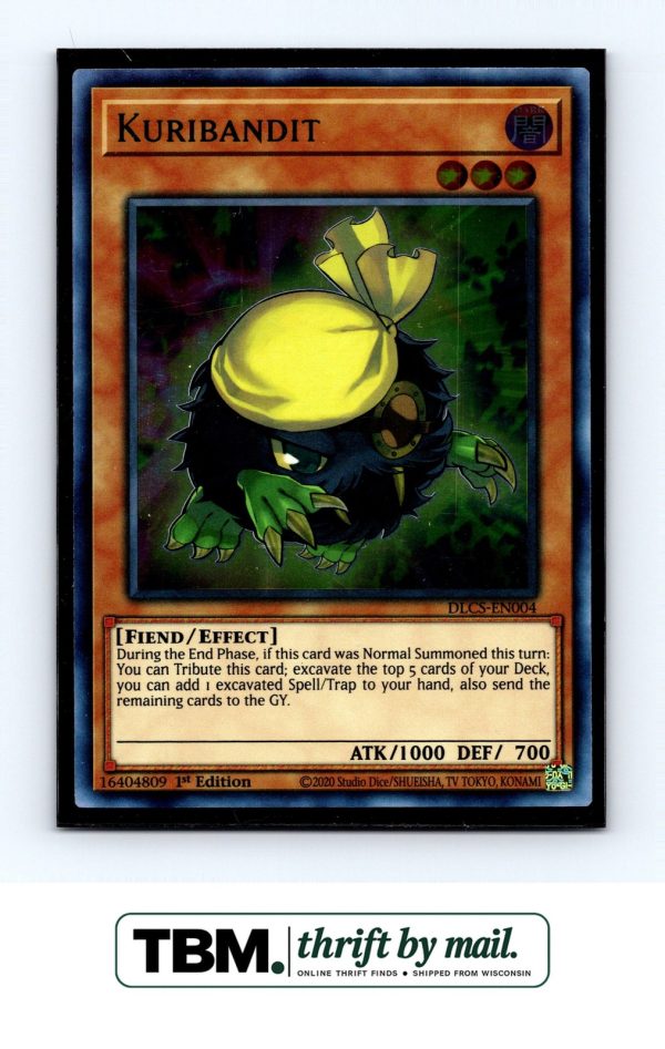 2020 Yugioh #DLCS-EN004 Kuribandit Foil