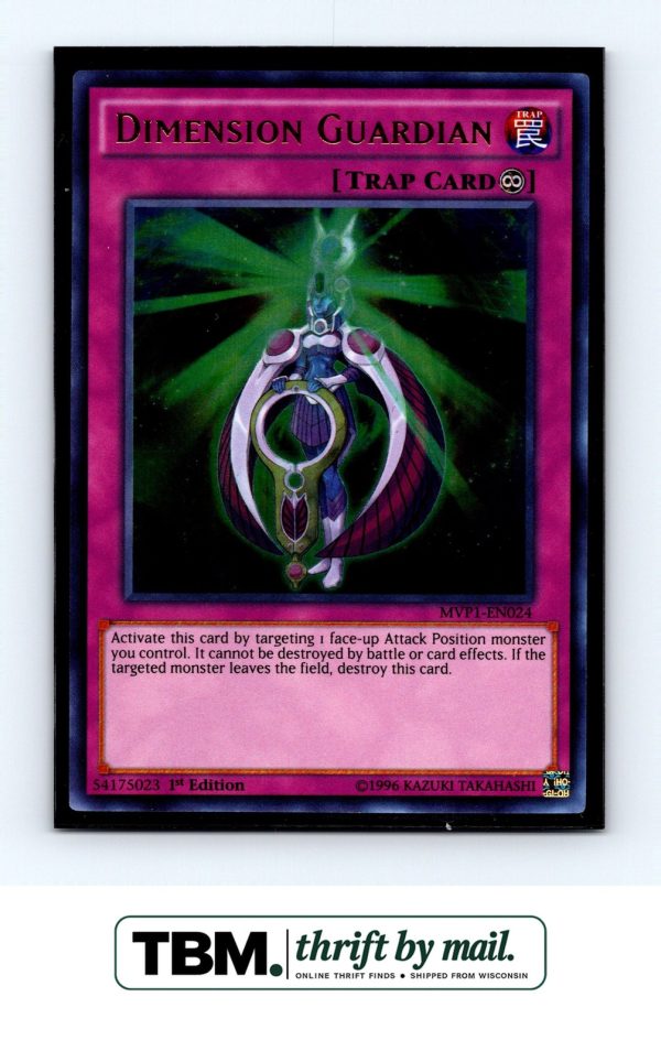 2016 Yugioh #MVP1-EN024 Dimension Guardian Foil