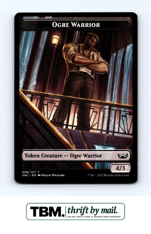 2022 Magic the Gathering Streets of New Capenna #6 Ogre Warrior Token