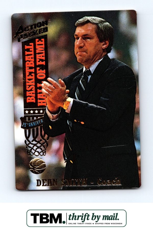 1993 Topps Action Packed Hall of Fame #16 Dean Smith North Carolina Tar Heels