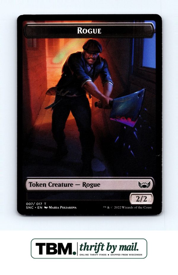 2022 Magic the Gathering Streets of New Capenna #7 Rogue Token