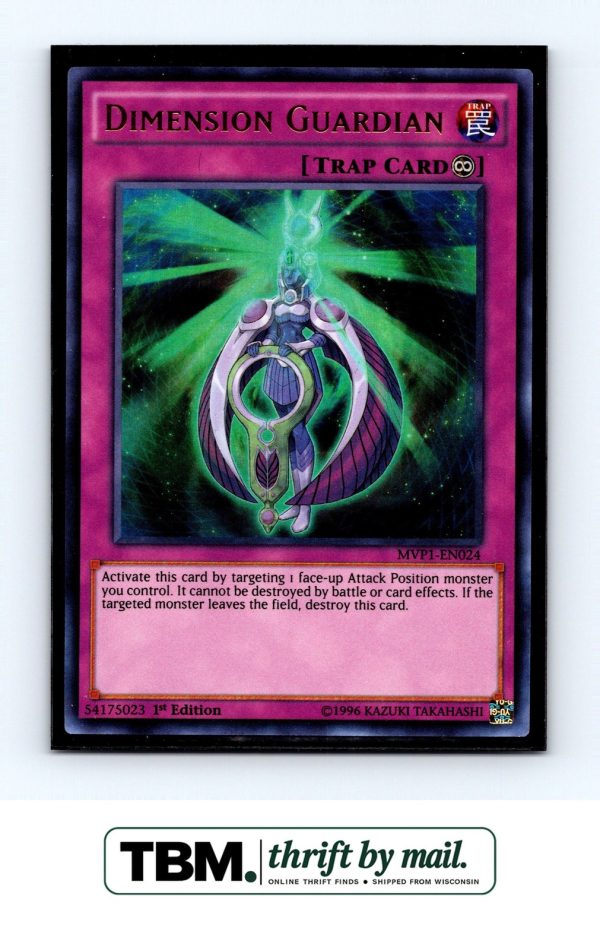 2016 Yugioh #MVP1-EN024 Dimension Guardian Foil