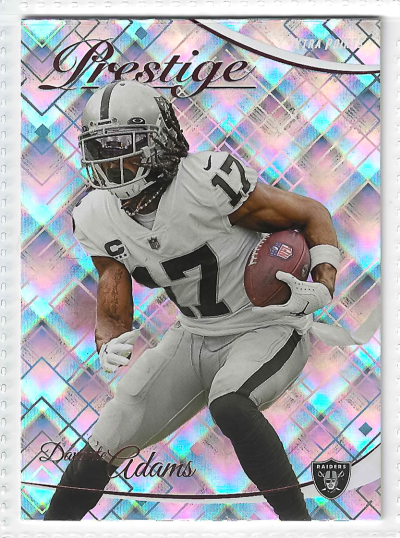 2023 Panini Prestige - Davante Adams #153 Xtra Points Diamond