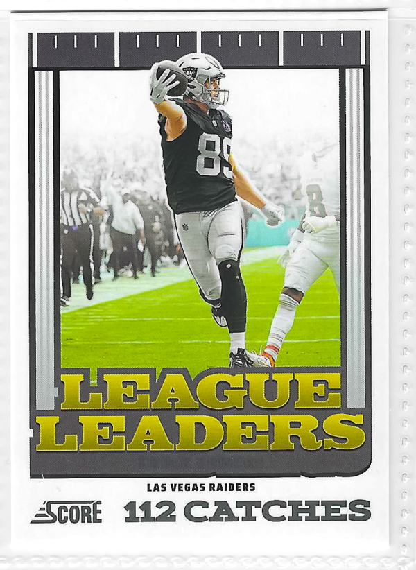2025 Score - League Leaders - Brock Bowers #12